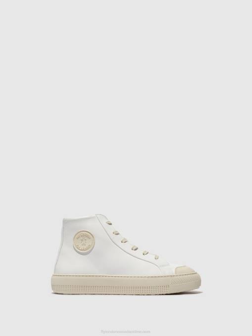 Hi-Top Trainers TOPY586 Fly London Women WHITE 0JLR729