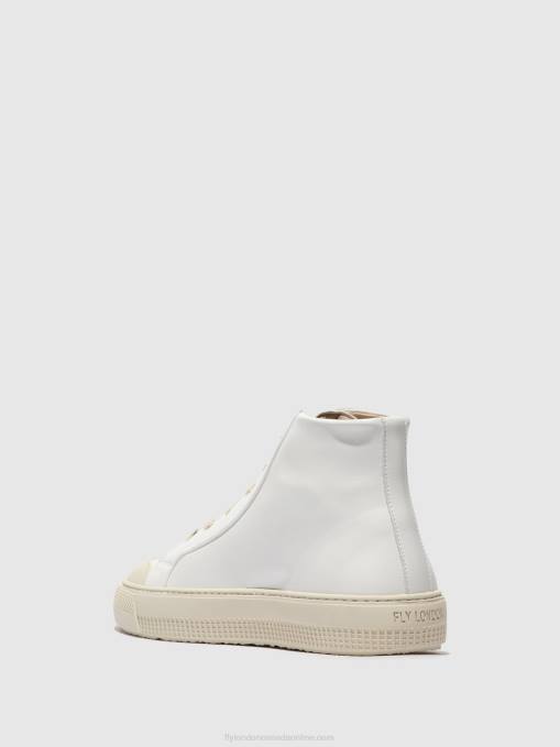 Hi-Top Trainers TOPY586 Fly London Women WHITE 0JLR729