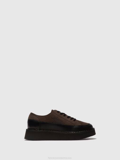 Lace-up Trainers CUDA099 Fly London Women BLACK/GREY 0JLR724