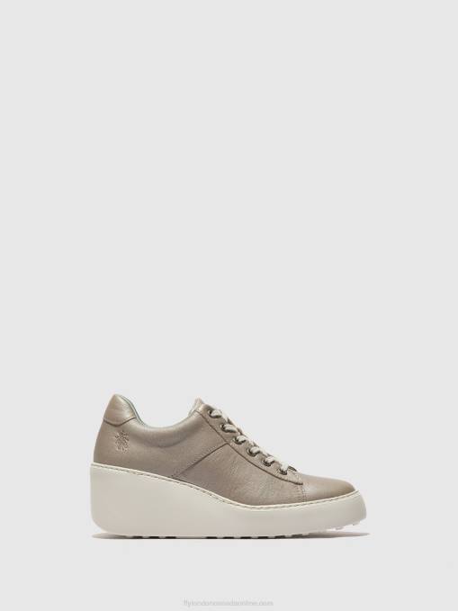 Lace-up Trainers DELF580 Fly London Women SILVER 0JLR720