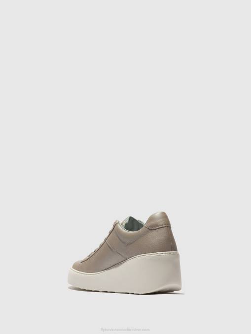 Lace-up Trainers DELF580 Fly London Women SILVER 0JLR720