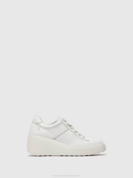 Lace-up Trainers DELF580 Fly London Women WHITE 0JLR721