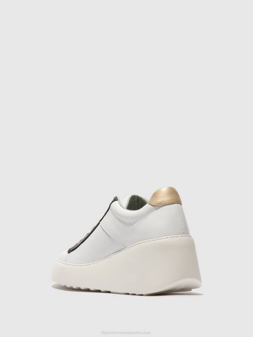 Lace-up Trainers DELF580 Fly London Women WHITE/GRAPHITE/MYNT 0JLR718