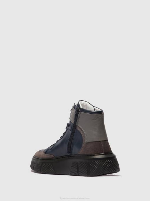 Lace-up Trainers EPPE531 Fly London Women GREY/NAVY/GREY 0JLR733