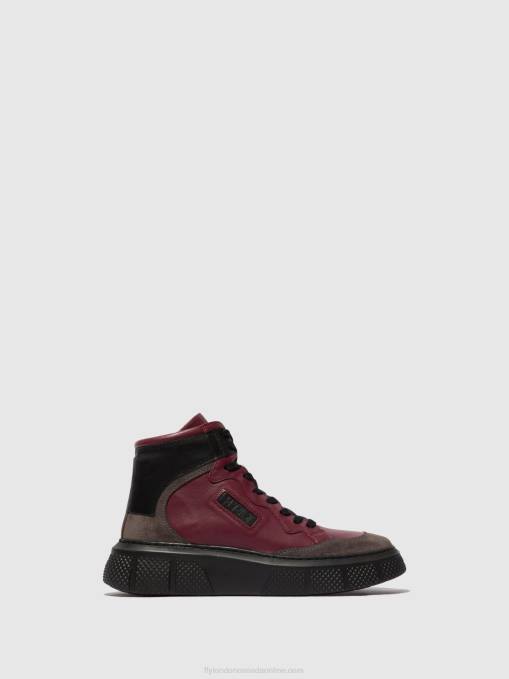 Lace-up Trainers EPPE531 Fly London Women GREY/WINE/BLACK 0JLR734