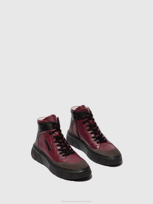 Lace-up Trainers EPPE531 Fly London Women GREY/WINE/BLACK 0JLR734