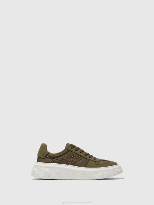 Lace-up Trainers ESSA511 Fly London Women KHAKI 0JLR759