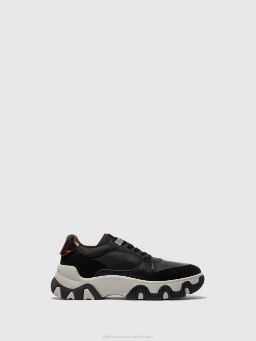 Lace-up Trainers FYDE644 MULTI Fly London Women BLACK 0JLR774