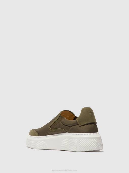 Slip-on Trainers ELIN509 Fly London Women KHAKI 0JLR753