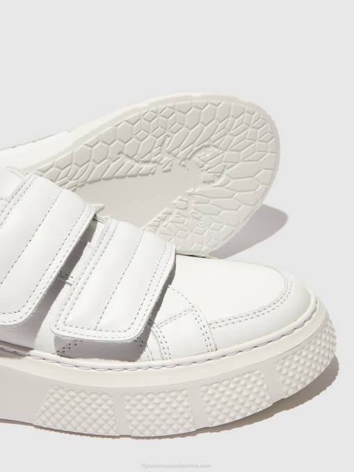 Velcro Trainers EDDA513 Fly London Women WHITE 0JLR756